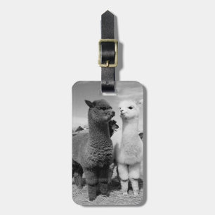 ÉTIQUETTE À BAGAGE ALPACA LOVER'S DREAM LUGGAGE/GOLF I.D.ÉTIQUETTE