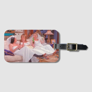Étiquette À Bagage AMIS™   Les filles en robe Mariage