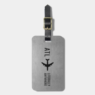 Étiquette À Bagage Amusant de Voyage de pilote personnalisé