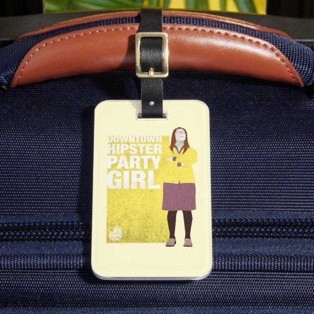 Étiquette À Bagage Amy | Downtown Hipster Party Girl (Insitu Rectoal 2)