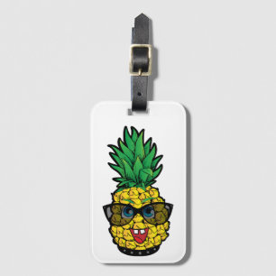 Étiquette À Bagage Ananas fou
