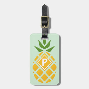 Étiquette À Bagage Ananas personnalisé