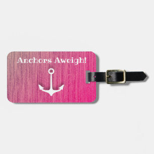 Étiquette À Bagage Ancres Aweigh