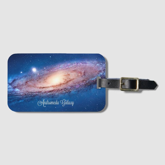 Étiquette À Bagage Andromeda Galaxy (Devant Horizontal)