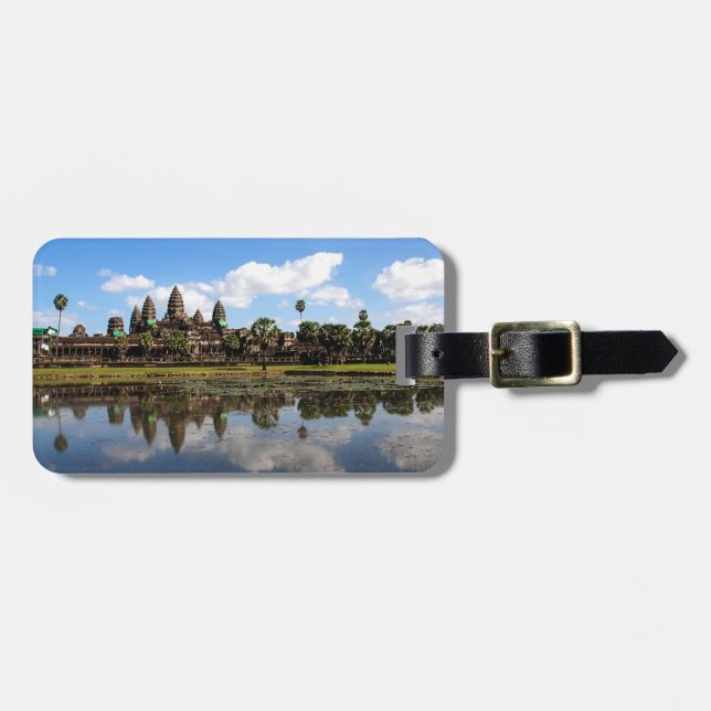 Étiquette À Bagage Angkor Vat, Cambodge (Devant horizontal)