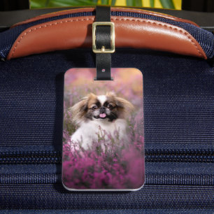Étiquette À Bagage Animaux de bébés cutest Pekingese Puppy