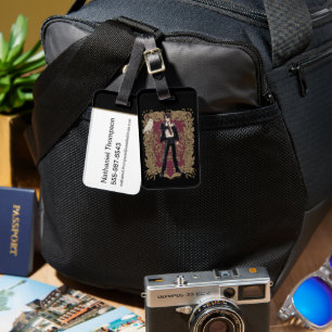 Étiquette À Bagage Anime HARRY POTTER™ Cadre Orné