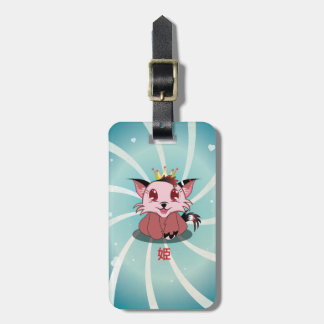 Étiquette À Bagage Anime Kitty - Hime, bagage