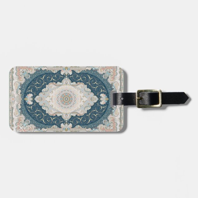 Étiquette À Bagage Antique Turkish Persian Carpet Rug (Devant horizontal)