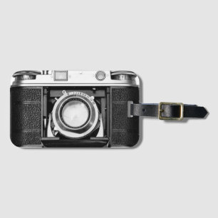 Étiquette À Bagage APPAREIL PHOTOGRAPHIQUE ANALOGIQUE CLASSIQUE 35mm