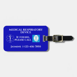 Étiquette À Bagage Appareil respiratoire Médicale CPAP Machine Carry-