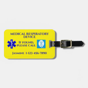 Étiquette À Bagage Appareil respiratoire Médicale CPAP Machine Carry-