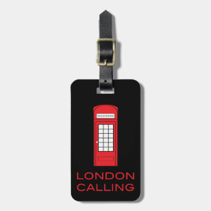 Étiquette À Bagage APPELER de LONDRES - étiquette de bagage