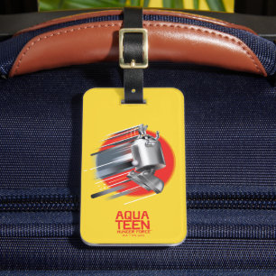 Étiquette À Bagage Aqua Ado Hunger Force Rabbot