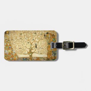 Étiquette À Bagage Arbre de vie de Gustav Klimt