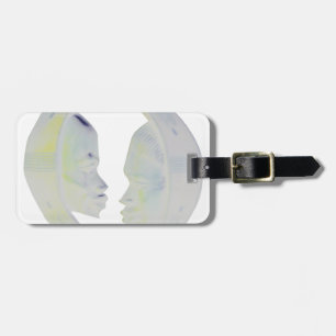 Étiquette À Bagage Architecture africaine Hakuna Matata