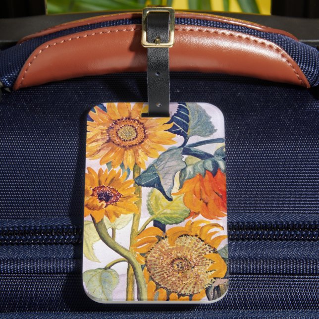 Étiquette À Bagage Ardoise de tournesol (Insitu Rectoal 2)