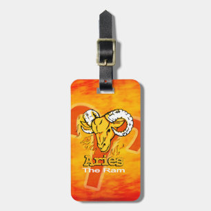 Étiquette À Bagage Aries Le Ram horoscope id bagage tag