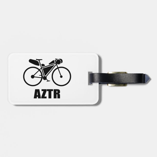 Étiquette À Bagage Arizona Trail Race Bikepacking (Dos horizontal)