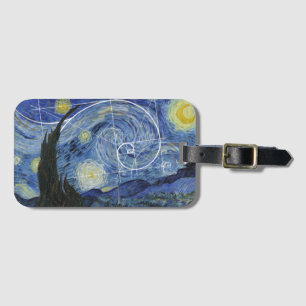 Étiquette À Bagage  Art rencontre mathématiques, Van Gogh rencontre F
