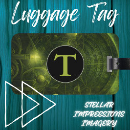 Étiquette À Bagage Astral Shimmer