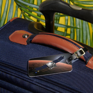 Étiquette À Bagage Atmosphère Mars Et Mission D'Évolution Volatile.