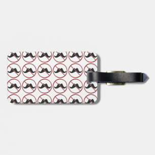 Étiquette À Bagage Aucunes moustaches, étiquettes de bagage de