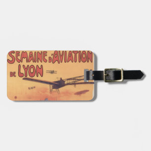 Étiquette À Bagage Aviation vintage