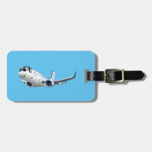 Étiquette À Bagage Avion de dessin