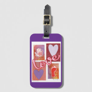 Étiquette À Bagage Baby Love - Kids Art for CHOC