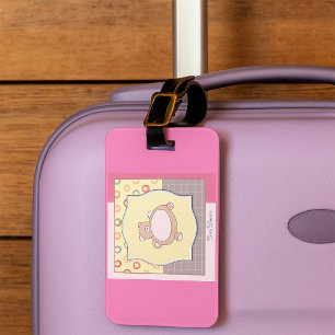 Étiquette À Bagage Baby shower Teddy Bear