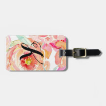 Bagage floral personnalisé Tage