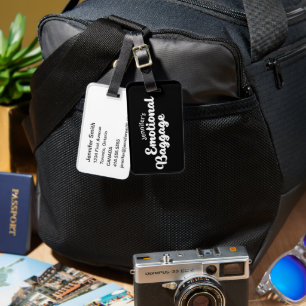 Étiquette À Bagage Bagages émotionnels