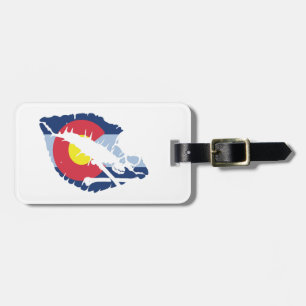 Étiquette À Bagage baiser colorado