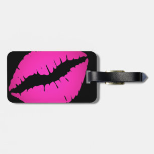 Étiquette À Bagage Baiser noir et rose chaud Ombre Lipstick