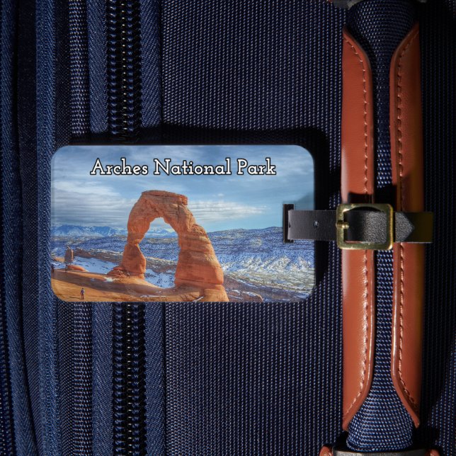 Étiquette À Bagage Balise Arches Parc National Souvenir Bagage (Insitu Rectoal 4)
