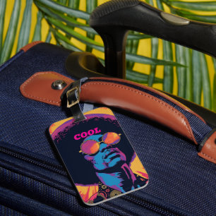 Étiquette À Bagage Balise Bagage cool/Rétro