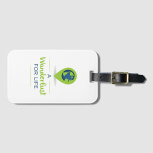 Étiquette À Bagage Balise bagage de A Wanderlust For Life