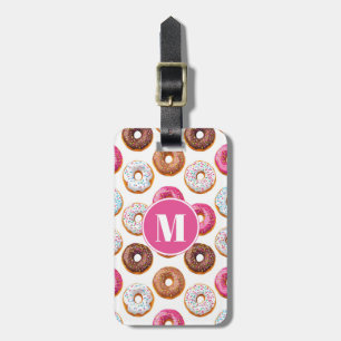 Étiquette À Bagage Balise Bagage de donut