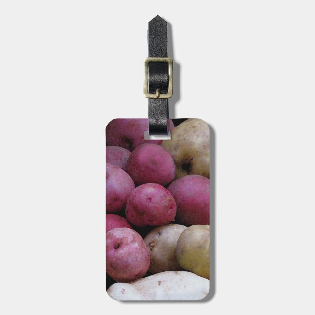 Étiquette À Bagage Balise Bagage de pomme de terre (Devant Vertical)
