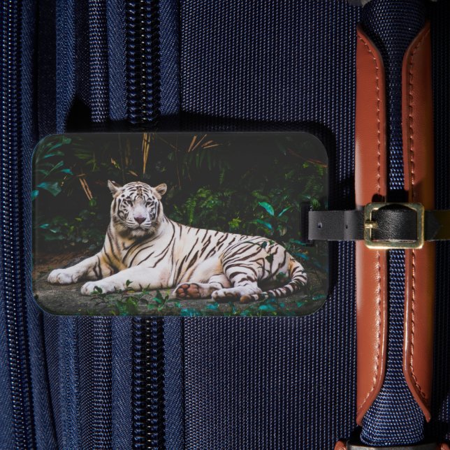 Étiquette À Bagage Balise Bagage de tigre (Insitu Rectoal 4)