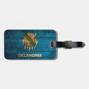 Étiquette À Bagage Balise Bagage du drapeau de l'État de l'Oklahoma r