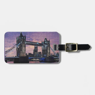 Étiquette À Bagage Balise Bagage du London Tower Bridge