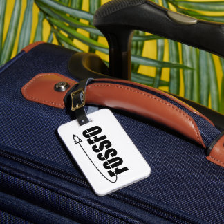 Étiquette À Bagage Balise Bagage FOSSFO