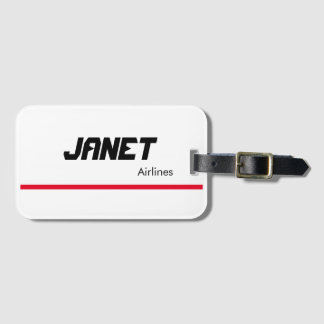 Étiquette À Bagage Balise bagages Janet Airlines