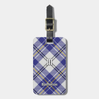 Balise Clan MacPherson Robe Bleue Tartan Bagage
