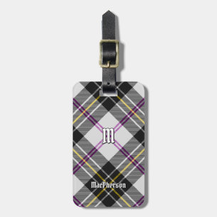 Étiquette À Bagage Balise Clan MacPherson Robe Tartan Bagage
