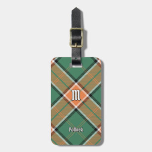 Étiquette À Bagage Balise Clan Pollock Tartan Luggan