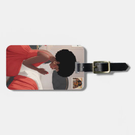 Étiquette À Bagage Balise de bagage à double face de la mère