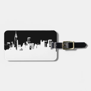 Étiquette À Bagage Balise de bagage Art pop New York